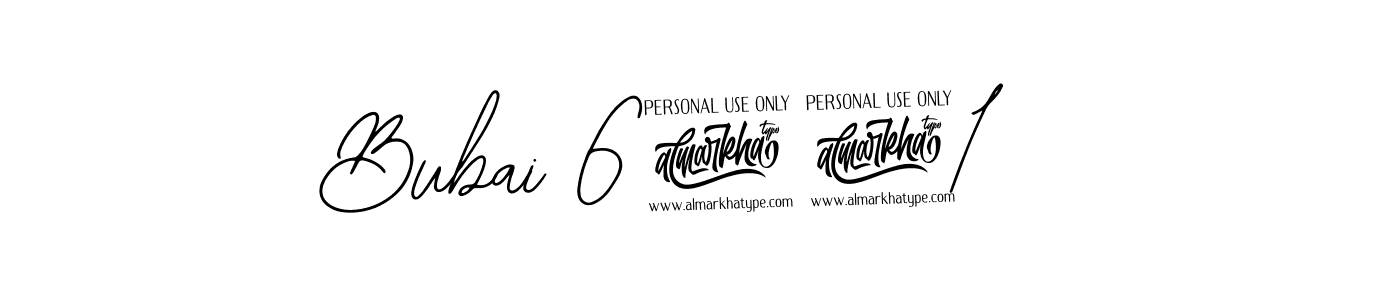 Make a beautiful signature design for name  Bubai 6291   . With this signature (Bearetta-2O07w) style, you can create a handwritten signature for free.  Bubai 6291    signature style 12 images and pictures png