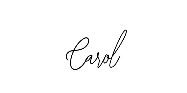 How to make  Carol name signature. Use Bearetta-2O07w style for creating short signs online. This is the latest handwritten sign.  Carol signature style 12 images and pictures png