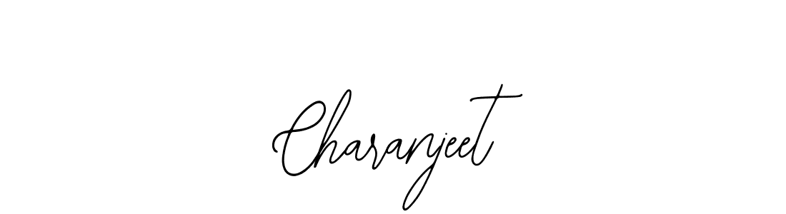 How to make  Charanjeet name signature. Use Bearetta-2O07w style for creating short signs online. This is the latest handwritten sign.  Charanjeet signature style 12 images and pictures png