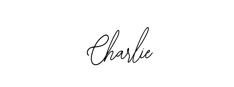 How to make  Charlie signature? Bearetta-2O07w is a professional autograph style. Create handwritten signature for  Charlie name.  Charlie signature style 12 images and pictures png