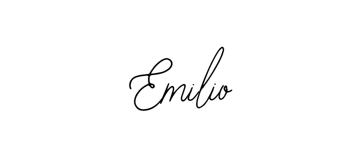 Make a short  Emilio signature style. Manage your documents anywhere anytime using Bearetta-2O07w. Create and add eSignatures, submit forms, share and send files easily.  Emilio signature style 12 images and pictures png