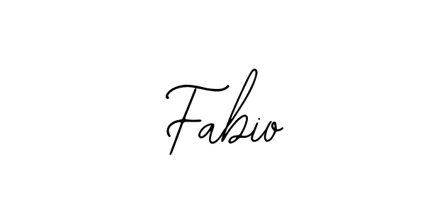 Design your own signature with our free online signature maker. With this signature software, you can create a handwritten (Bearetta-2O07w) signature for name  Fabio.  Fabio signature style 12 images and pictures png