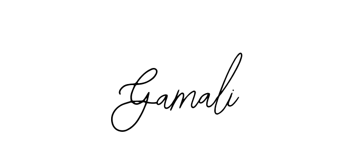 You can use this online signature creator to create a handwritten signature for the name  Gamali. This is the best online autograph maker.  Gamali signature style 12 images and pictures png