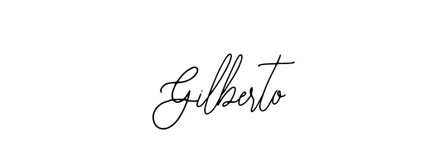 Check out images of Autograph of  Gilberto name. Actor  Gilberto Signature Style. Bearetta-2O07w is a professional sign style online.  Gilberto signature style 12 images and pictures png