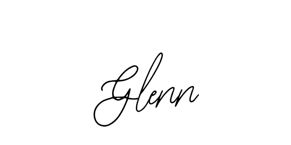 Use a signature maker to create a handwritten signature online. With this signature software, you can design (Bearetta-2O07w) your own signature for name  Glenn.  Glenn signature style 12 images and pictures png