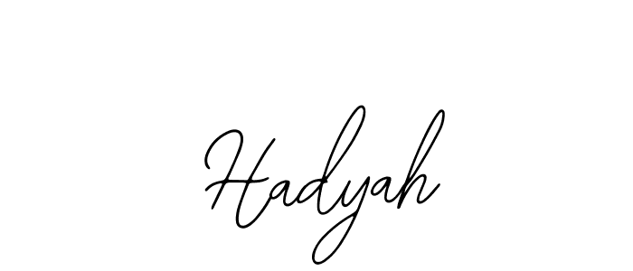  Hadyah stylish signature style. Best Handwritten Sign (Bearetta-2O07w) for my name. Handwritten Signature Collection Ideas for my name  Hadyah.  Hadyah signature style 12 images and pictures png