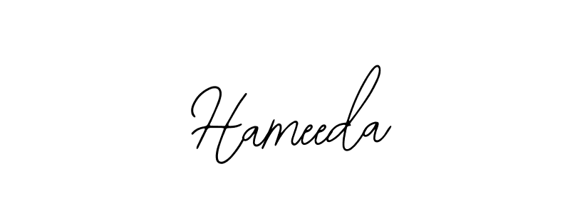 How to make  Hameeda name signature. Use Bearetta-2O07w style for creating short signs online. This is the latest handwritten sign.  Hameeda signature style 12 images and pictures png