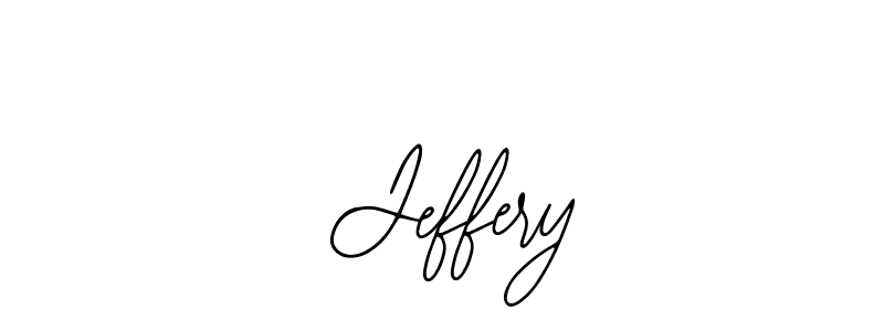 Use a signature maker to create a handwritten signature online. With this signature software, you can design (Bearetta-2O07w) your own signature for name  Jeffery.  Jeffery signature style 12 images and pictures png