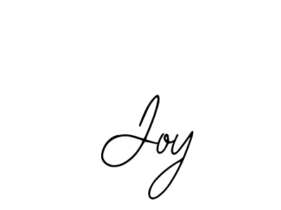 Design your own signature with our free online signature maker. With this signature software, you can create a handwritten (Bearetta-2O07w) signature for name  Joy.  Joy signature style 12 images and pictures png