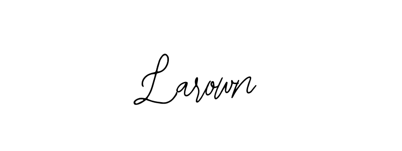 Once you've used our free online signature maker to create your best signature Bearetta-2O07w style, it's time to enjoy all of the benefits that  Larown  name signing documents.  Larown  signature style 12 images and pictures png