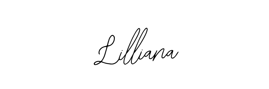 Similarly Bearetta-2O07w is the best handwritten signature design. Signature creator online .You can use it as an online autograph creator for name  Lilliana.  Lilliana signature style 12 images and pictures png