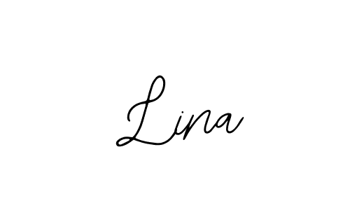 How to Draw  Lina signature style? Bearetta-2O07w is a latest design signature styles for name  Lina.  Lina signature style 12 images and pictures png