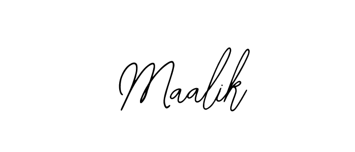 Make a beautiful signature design for name  Maalik. With this signature (Bearetta-2O07w) style, you can create a handwritten signature for free.  Maalik signature style 12 images and pictures png