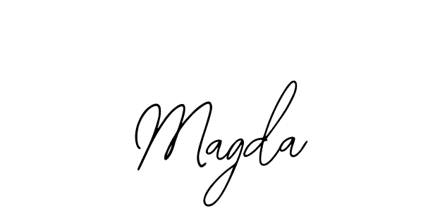 How to make  Magda signature? Bearetta-2O07w is a professional autograph style. Create handwritten signature for  Magda name.  Magda signature style 12 images and pictures png