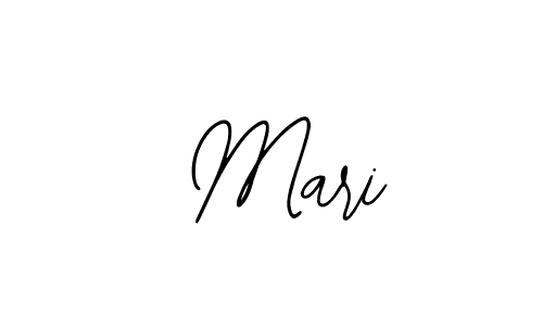 The best way (Bearetta-2O07w) to make a short signature is to pick only two or three words in your name. The name  Mari include a total of six letters. For converting this name.  Mari signature style 12 images and pictures png