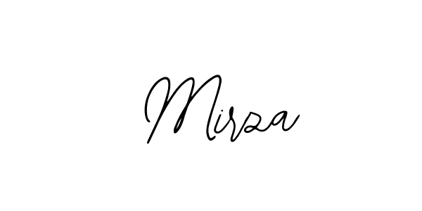Bearetta-2O07w is a professional signature style that is perfect for those who want to add a touch of class to their signature. It is also a great choice for those who want to make their signature more unique. Get  Mirza name to fancy signature for free.  Mirza signature style 12 images and pictures png