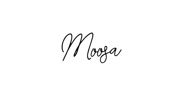 Similarly Bearetta-2O07w is the best handwritten signature design. Signature creator online .You can use it as an online autograph creator for name  Moosa.  Moosa signature style 12 images and pictures png