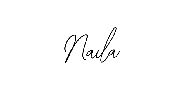 Once you've used our free online signature maker to create your best signature Bearetta-2O07w style, it's time to enjoy all of the benefits that  Naila name signing documents.  Naila signature style 12 images and pictures png