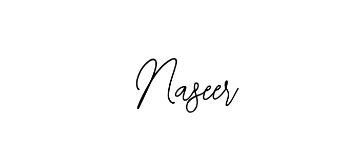 Make a beautiful signature design for name  Naseer. With this signature (Bearetta-2O07w) style, you can create a handwritten signature for free.  Naseer signature style 12 images and pictures png
