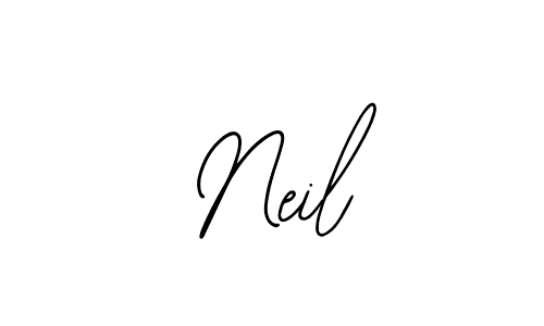 How to make  Neil name signature. Use Bearetta-2O07w style for creating short signs online. This is the latest handwritten sign.  Neil signature style 12 images and pictures png