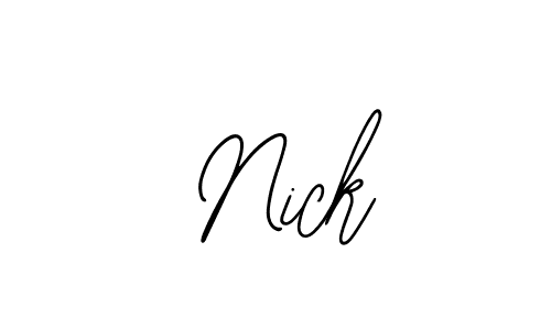 Also You can easily find your signature by using the search form. We will create  Nick name handwritten signature images for you free of cost using Bearetta-2O07w sign style.  Nick signature style 12 images and pictures png