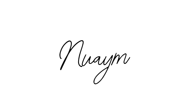 The best way (Bearetta-2O07w) to make a short signature is to pick only two or three words in your name. The name  Nuaym include a total of six letters. For converting this name.  Nuaym signature style 12 images and pictures png