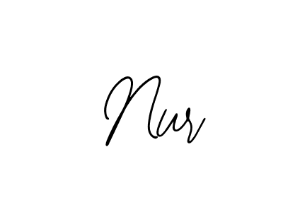 Similarly Bearetta-2O07w is the best handwritten signature design. Signature creator online .You can use it as an online autograph creator for name  Nur.  Nur signature style 12 images and pictures png
