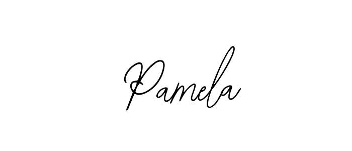 Create a beautiful signature design for name  Pamela. With this signature (Bearetta-2O07w) fonts, you can make a handwritten signature for free.  Pamela signature style 12 images and pictures png