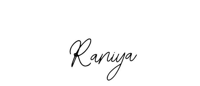 Also we have  Raniya name is the best signature style. Create professional handwritten signature collection using Bearetta-2O07w autograph style.  Raniya signature style 12 images and pictures png