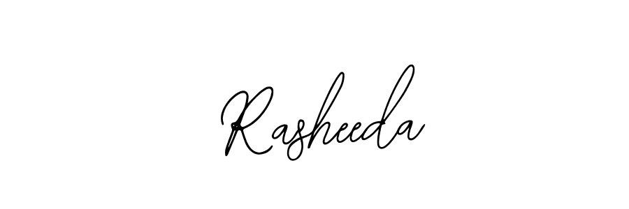 The best way (Bearetta-2O07w) to make a short signature is to pick only two or three words in your name. The name  Rasheeda include a total of six letters. For converting this name.  Rasheeda signature style 12 images and pictures png