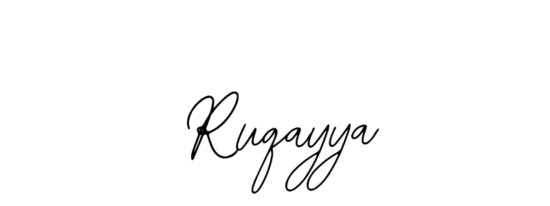 if you are searching for the best signature style for your name  Ruqayya. so please give up your signature search. here we have designed multiple signature styles  using Bearetta-2O07w.  Ruqayya signature style 12 images and pictures png