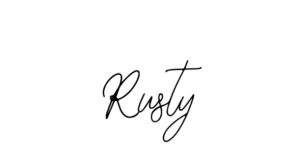 Also we have  Rusty name is the best signature style. Create professional handwritten signature collection using Bearetta-2O07w autograph style.  Rusty signature style 12 images and pictures png