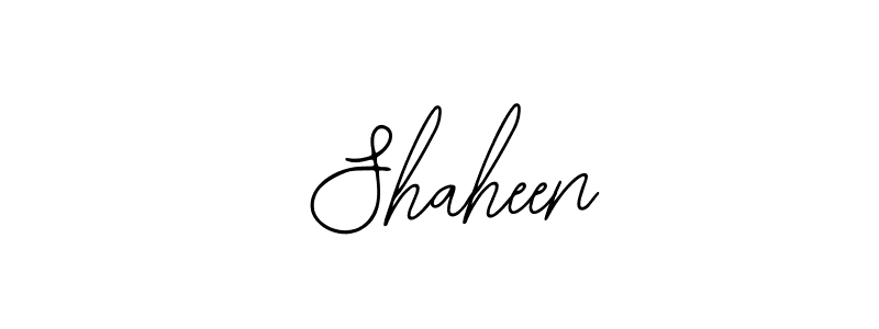 Use a signature maker to create a handwritten signature online. With this signature software, you can design (Bearetta-2O07w) your own signature for name  Shaheen.  Shaheen signature style 12 images and pictures png