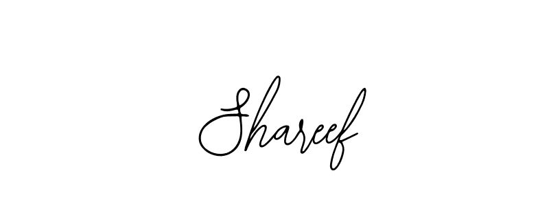 Also we have  Shareef name is the best signature style. Create professional handwritten signature collection using Bearetta-2O07w autograph style.  Shareef signature style 12 images and pictures png