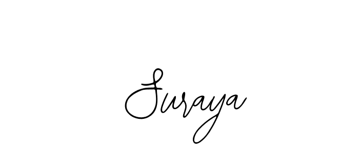 Design your own signature with our free online signature maker. With this signature software, you can create a handwritten (Bearetta-2O07w) signature for name  Suraya.  Suraya signature style 12 images and pictures png