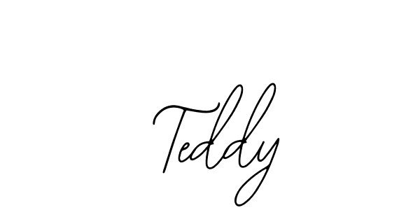 Make a beautiful signature design for name  Teddy. Use this online signature maker to create a handwritten signature for free.  Teddy signature style 12 images and pictures png