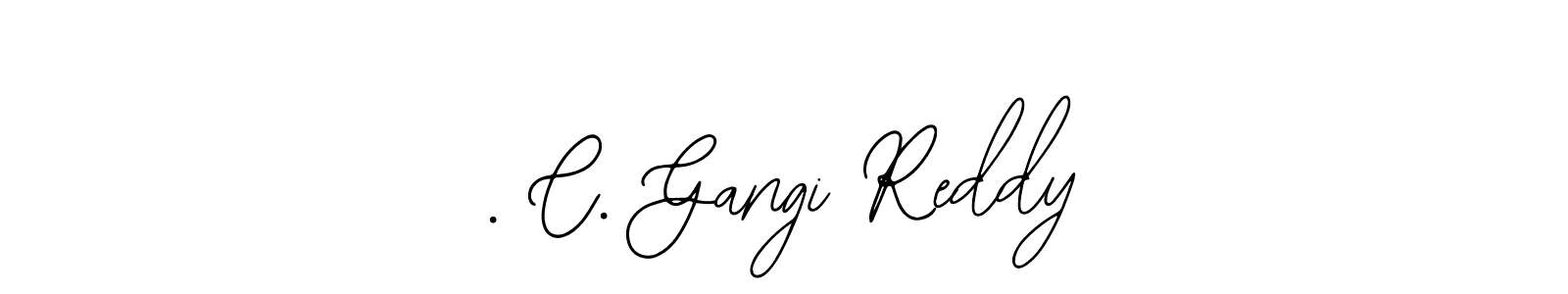 Use a signature maker to create a handwritten signature online. With this signature software, you can design (Bearetta-2O07w) your own signature for name . C. Gangi Reddy. . C. Gangi Reddy signature style 12 images and pictures png