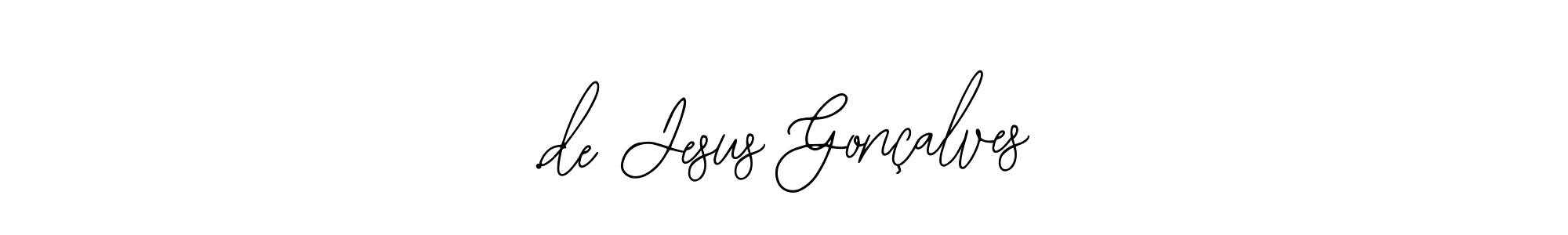 The best way (Bearetta-2O07w) to make a short signature is to pick only two or three words in your name. The name .de Jesus Gonçalves include a total of six letters. For converting this name. .de Jesus Gonçalves signature style 12 images and pictures png