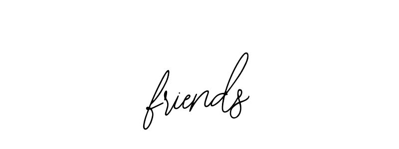 Make a beautiful signature design for name .friends. With this signature (Bearetta-2O07w) style, you can create a handwritten signature for free. .friends signature style 12 images and pictures png