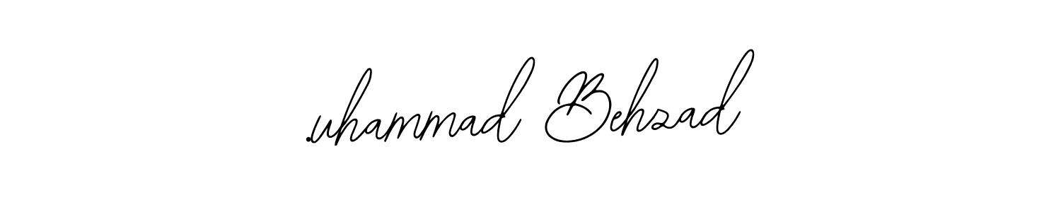 .uhammad Behzad stylish signature style. Best Handwritten Sign (Bearetta-2O07w) for my name. Handwritten Signature Collection Ideas for my name .uhammad Behzad. .uhammad Behzad signature style 12 images and pictures png