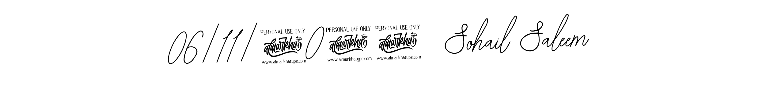 How to make 06|11|2024  Sohail Saleem signature? Bearetta-2O07w is a professional autograph style. Create handwritten signature for 06|11|2024  Sohail Saleem name. 06|11|2024  Sohail Saleem signature style 12 images and pictures png