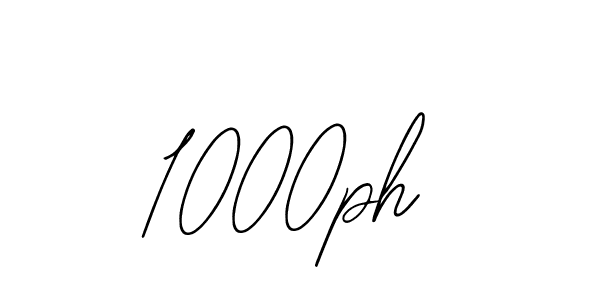 Make a beautiful signature design for name 1000ph. With this signature (Bearetta-2O07w) style, you can create a handwritten signature for free. 1000ph signature style 12 images and pictures png