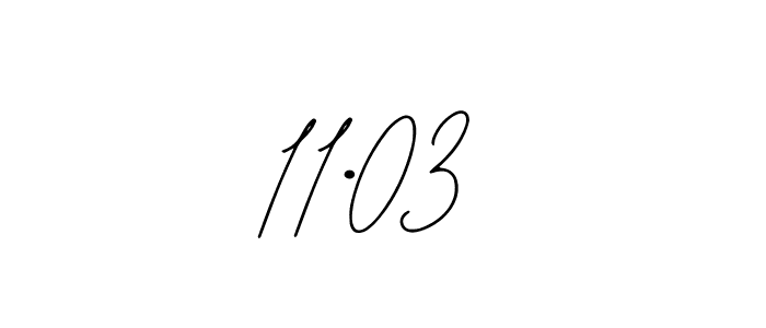 How to make 11•03 signature? Bearetta-2O07w is a professional autograph style. Create handwritten signature for 11•03 name. 11•03 signature style 12 images and pictures png