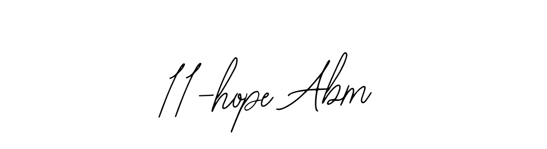 Use a signature maker to create a handwritten signature online. With this signature software, you can design (Bearetta-2O07w) your own signature for name 11-hope Abm. 11-hope Abm signature style 12 images and pictures png