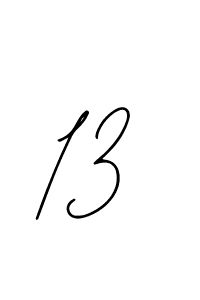 Design your own signature with our free online signature maker. With this signature software, you can create a handwritten (Bearetta-2O07w) signature for name 13. 13 signature style 12 images and pictures png