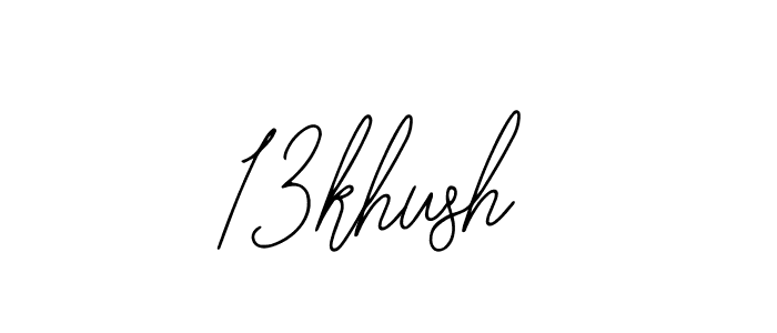 Make a beautiful signature design for name 13khush. Use this online signature maker to create a handwritten signature for free. 13khush signature style 12 images and pictures png