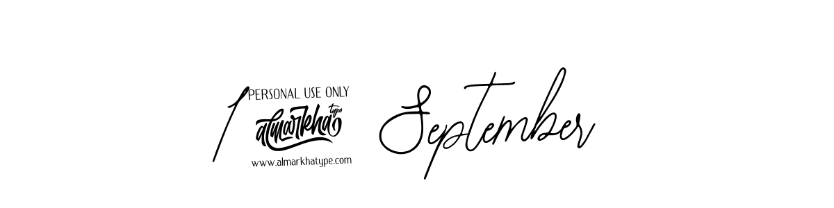 How to make 14 September name signature. Use Bearetta-2O07w style for creating short signs online. This is the latest handwritten sign. 14 September signature style 12 images and pictures png