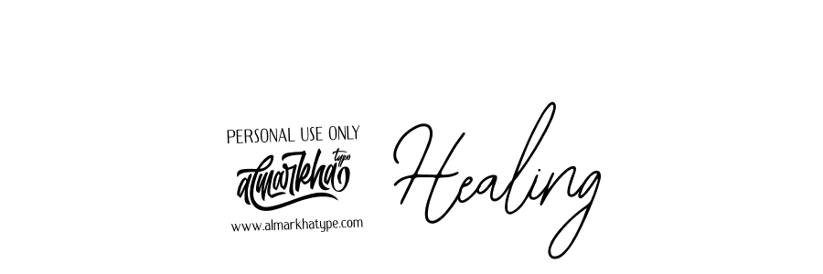 Design your own signature with our free online signature maker. With this signature software, you can create a handwritten (Bearetta-2O07w) signature for name 2 Healing. 2 Healing signature style 12 images and pictures png