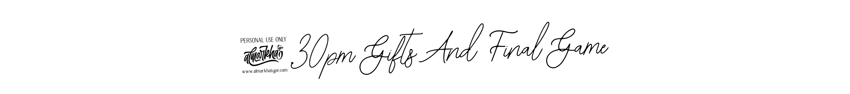 Make a beautiful signature design for name 2.30pm Gifts And Final Game. With this signature (Bearetta-2O07w) style, you can create a handwritten signature for free. 2.30pm Gifts And Final Game signature style 12 images and pictures png