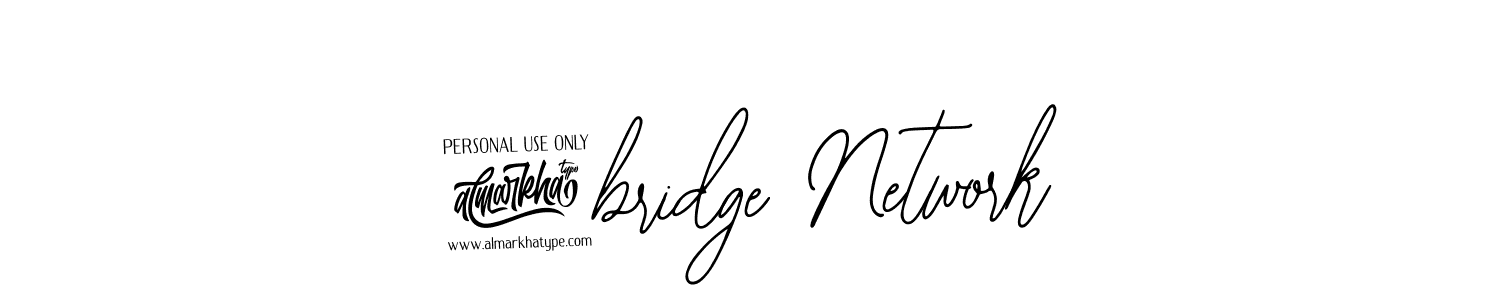 How to make 2bridge Network name signature. Use Bearetta-2O07w style for creating short signs online. This is the latest handwritten sign. 2bridge Network signature style 12 images and pictures png